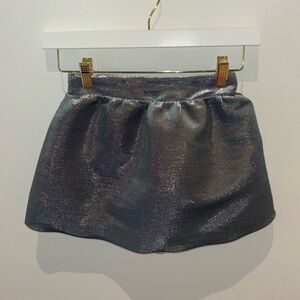 Zara chrome skirt!